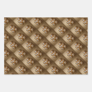 Papel de ajuste de globos irlandeses de oro