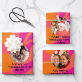 Papel de ajuste de gradiente fotográfico rosado y