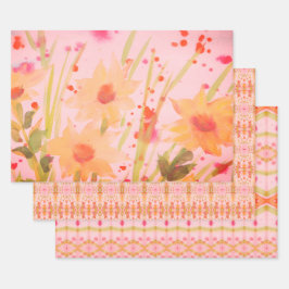 Papel de ajuste de hojas muy decorativo