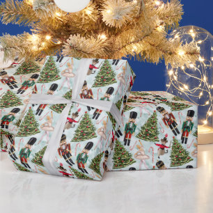 Papel de ajuste de imágenes de Navidades de ballet