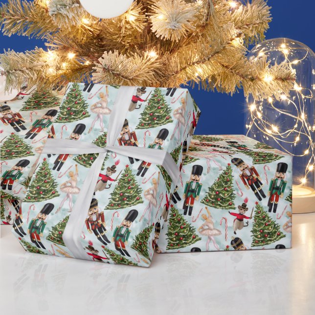 Papel de ajuste de imágenes de Navidades de ballet (Vacaciones)