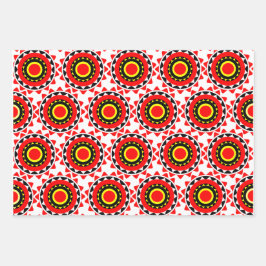 Papel de ajuste de impresión africano