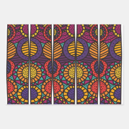 Papel de ajuste de impresión africano