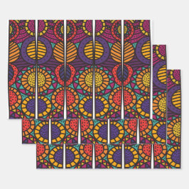 Papel de ajuste de impresión africano