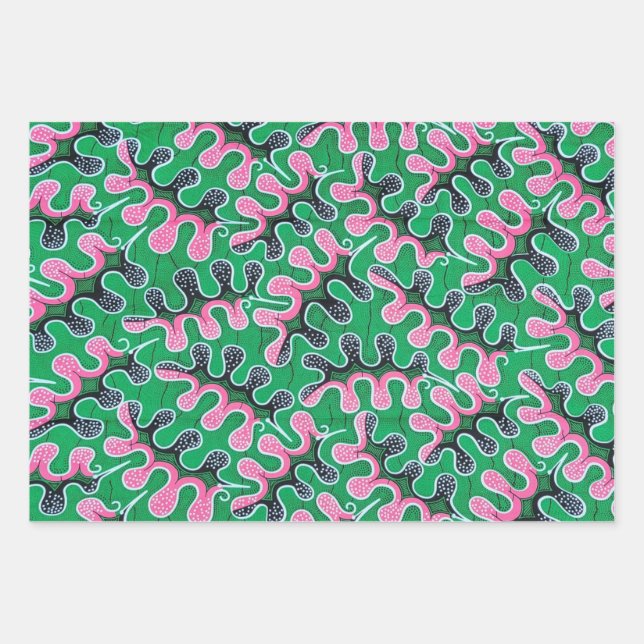 Papel de ajuste de impresión africano (Anverso)