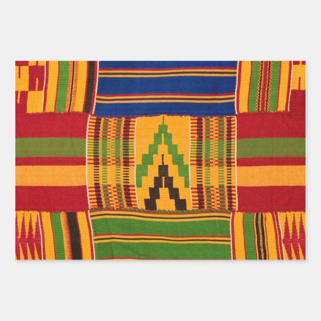 Papel de ajuste de impresión de Kente (Anverso)
