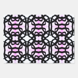 Papel de ajuste de impresión ecléctica 3pc