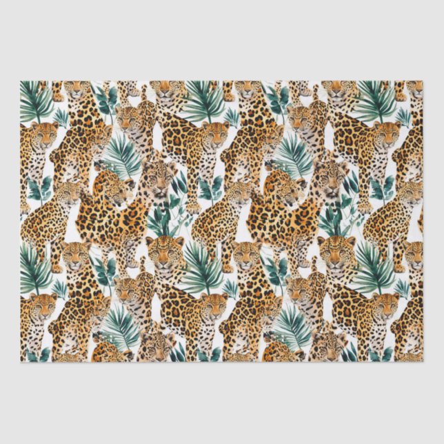 Papel de ajuste de impresión Leopardo de moda - Ne (Anverso)