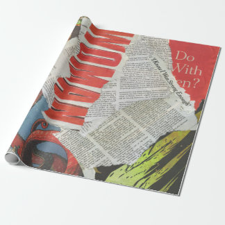Papel de ajuste de la colección de periódicos