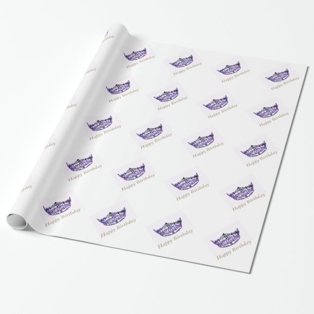 Papel de ajuste de la corona al estilo de Miss Amé (Desenrollado)