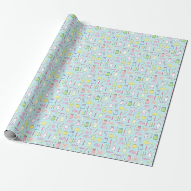 Papel de ajuste de la escuela 11 feliz (Desenrollado)