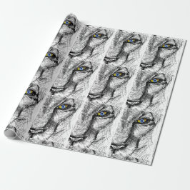 Papel de ajuste de la mirada del tigre