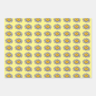 Papel de ajuste de las flores de margarita