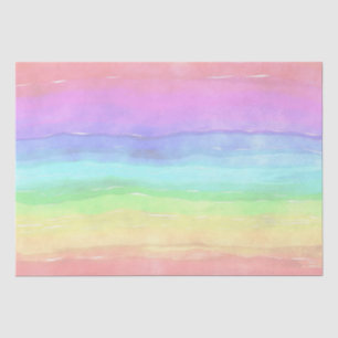 Papel de ajuste de lavado de arcoiris