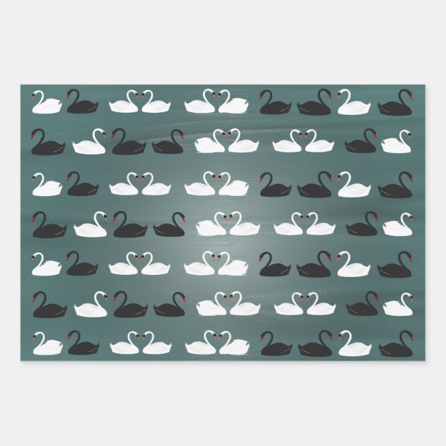 Papel de ajuste de los cisnes (Anverso)