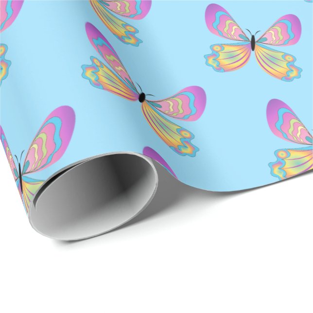 Papel de ajuste de mariposa (Esquina del rollo)