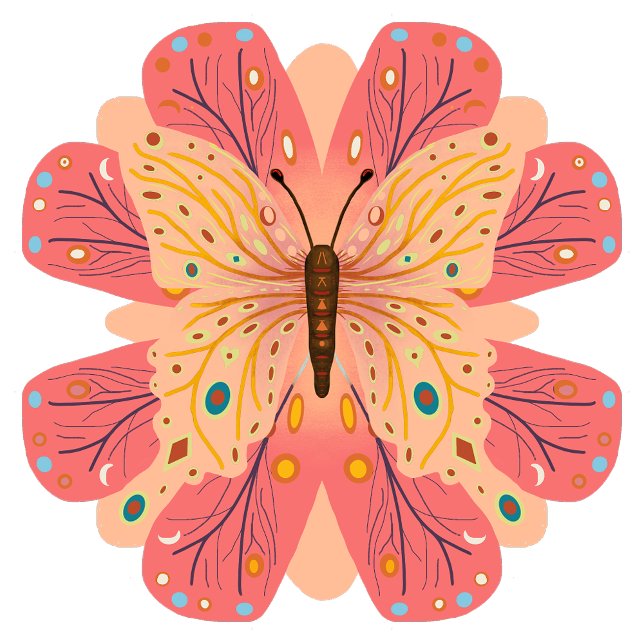 Papel de ajuste de mariposa (Subido por el creador)