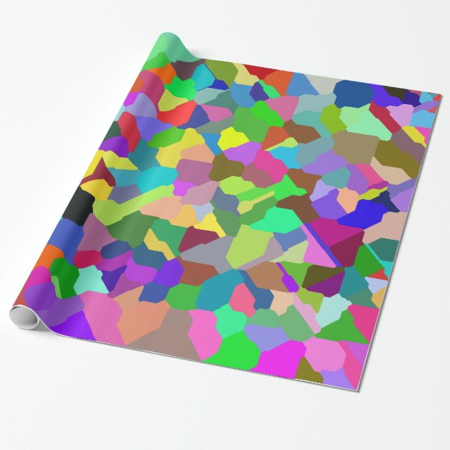Papel de ajuste de mosaico grande (Desenrollado)