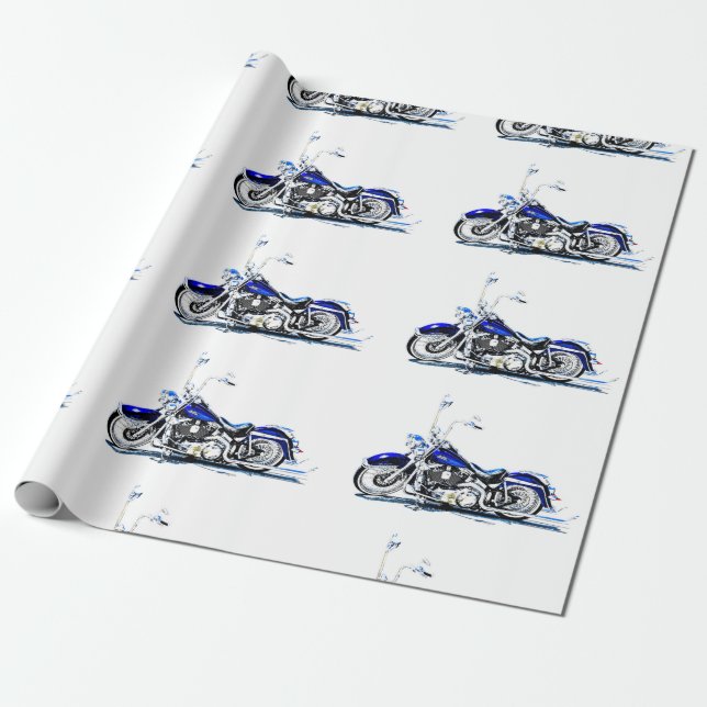 Papel de ajuste de motocicleta personalizado (Desenrollado)