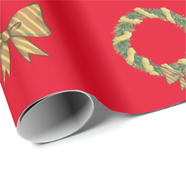 Papel de ajuste de navidad lindo (Esquina del rollo)