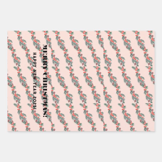 Papel de ajuste de navidades de 3 (Anverso)