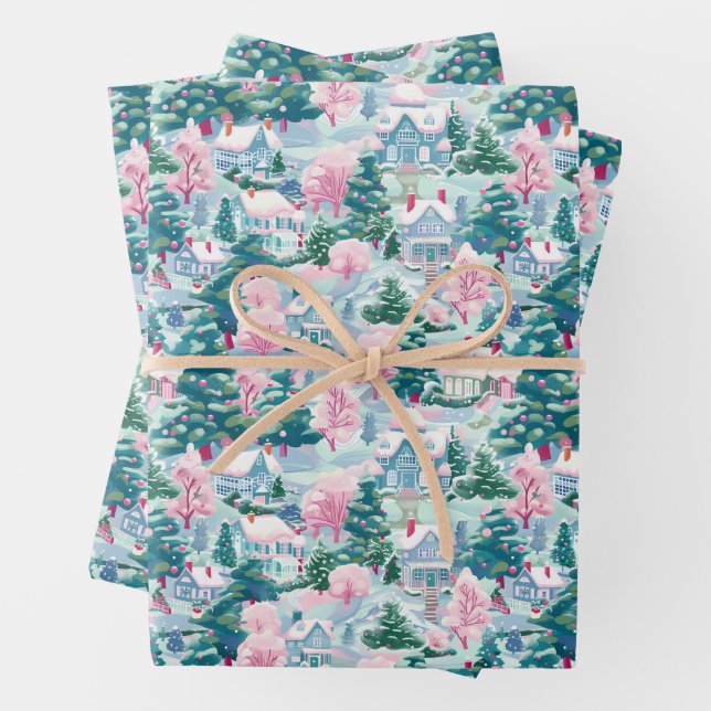 Papel de ajuste de Navidades de cachorro (In situ)