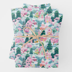 Papel de ajuste de Navidades de cachorro