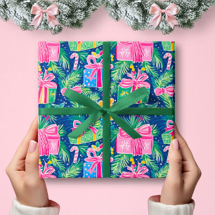 Papel de ajuste de Navidades de cachorro