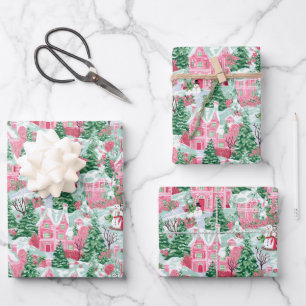 Papel de ajuste de Navidades de cachorro