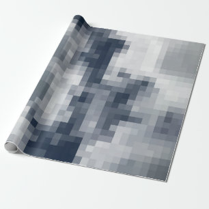 Papel de ajuste de nube azul y blanca en píxeles