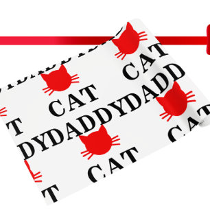 Papel de ajuste de papá de gato