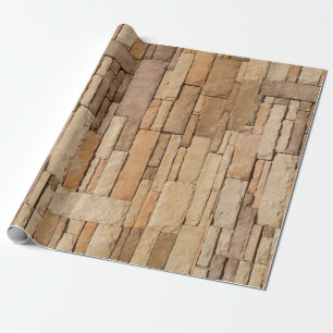 Papel de ajuste de pared de Tan Stone