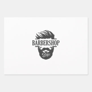 Papel de ajuste de patrón de barbería