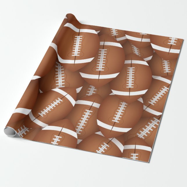 Papel de ajuste de patrón de fútbol (Desenrollado)