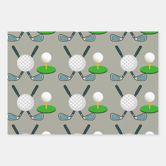 Papel de ajuste de patrón de golf (Anverso 3)