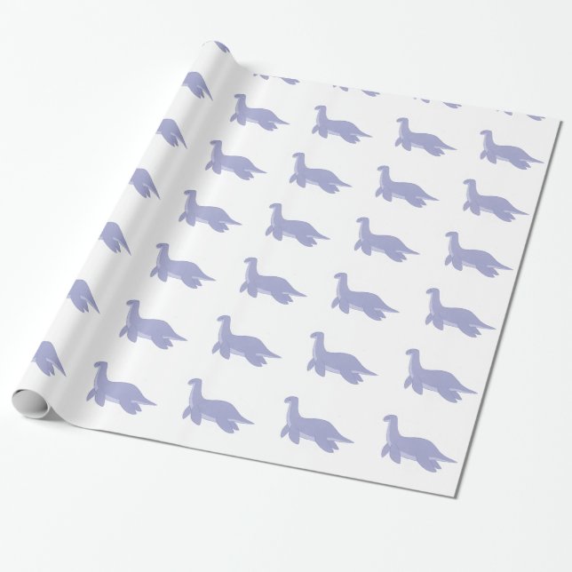 Papel de ajuste de plesiosaurio (Desenrollado)