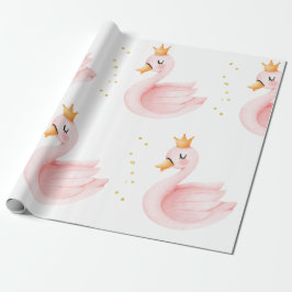 Papel de ajuste de princesa de Swan