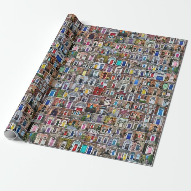 Papel de ajuste de puertas de Dublín (Desenrollado)
