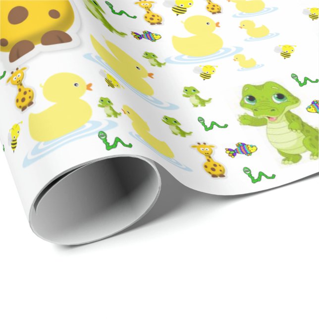 Papel de ajuste de regalo (Esquina del rollo)
