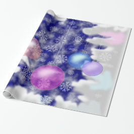 Papel de ajuste de regalo de Año Nuevo