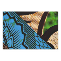 Papel de ajuste de regalo de impresión africano