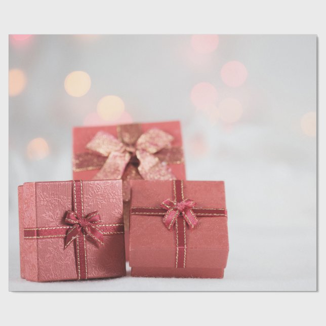 Papel de ajuste de regalo de Navidad (Superficie plana)