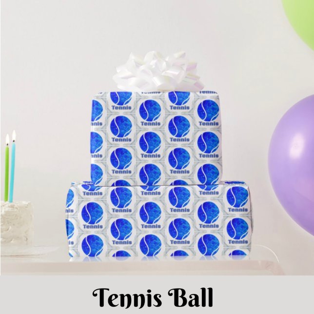 Papel de ajuste de regalo de tenis (Subido por el creador)