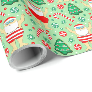 Papel de ajuste de regalo de vacaciones para Navid