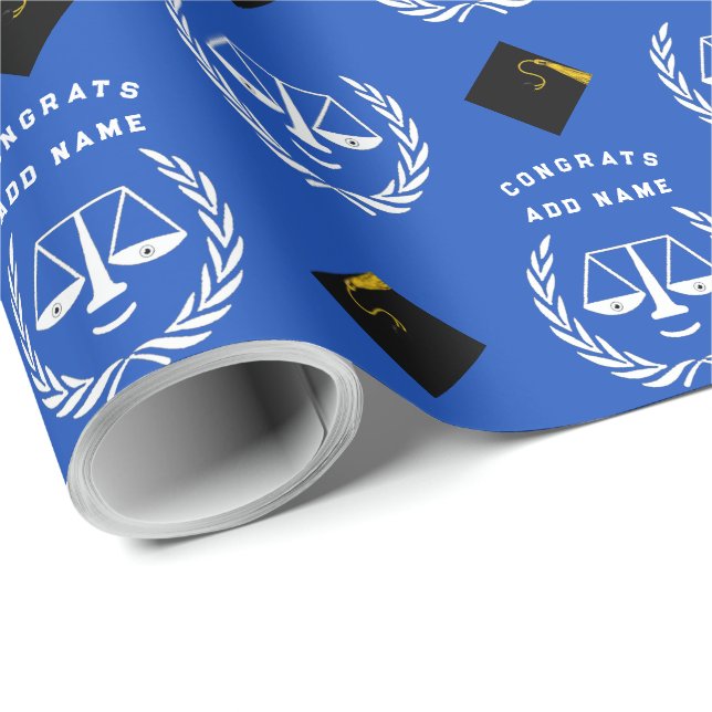 Papel de ajuste de regalo para licenciatura en Fac (Esquina del rollo)