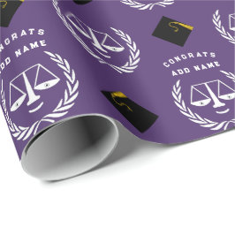 Papel de ajuste de regalo para licenciatura en Fac