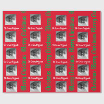 Papel de ajuste de regalo para navidades