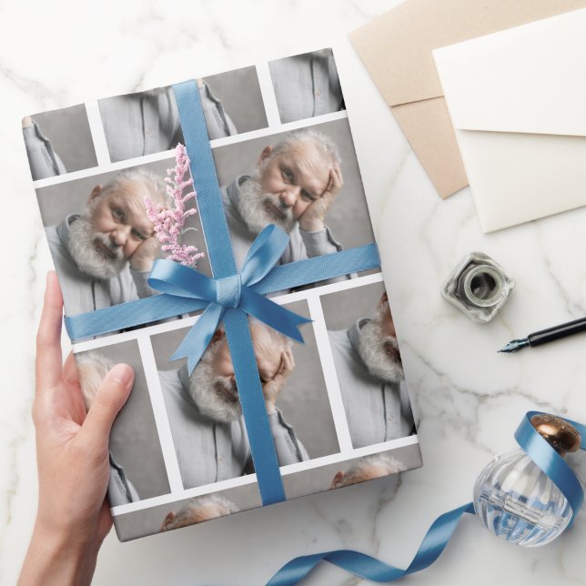 Papel de ajuste de regalo personalizado para cuadr (Regalar)