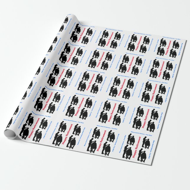 Papel de ajuste de retiro de silueta de barbero (Desenrollado)