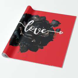 Papel de ajuste de Rosa de amor
